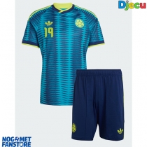 Kolumbija Rafael Santos Borre #19 Gostujuci Dres za djecu SP 2026 Kratak Rukav (+ Kratke hlače)